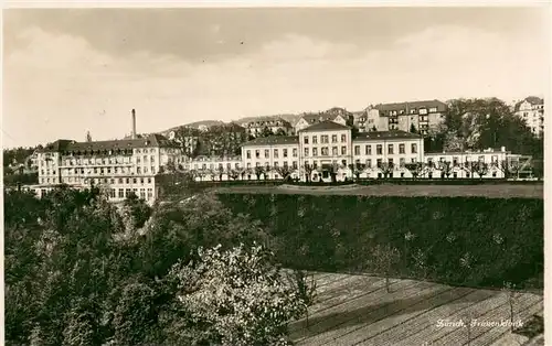 AK / Ansichtskarte Zuerich_ZH Frauenklinik Aussenansicht Zuerich_ZH