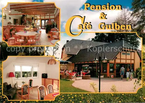 AK / Ansichtskarte Gulben Pension und Cafe Simon Gastraeume Gulben