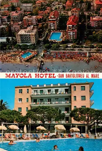 AK / Ansichtskarte Diano_Marina Mayola Hotel San Bartolomeo al Mare Pool Diano Marina