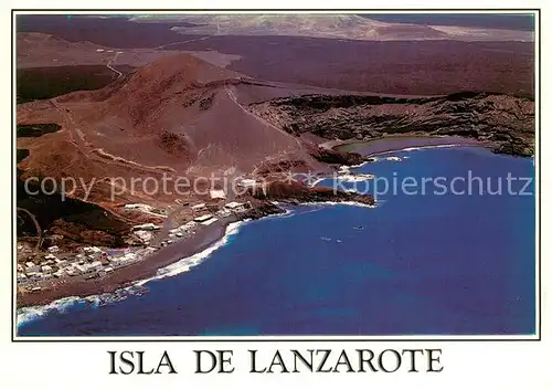 AK / Ansichtskarte Lanzarote_Kanarische Inseln_ES Fliegeraufnahme 