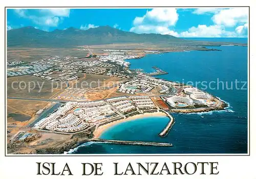 AK / Ansichtskarte Lanzarote_Kanarische Inseln_ES Vista aerea Playa Blanca 