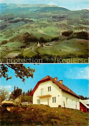 AK / Ansichtskarte St_Stefan_Lavanttal Gasthaus Tatschl Aichberg Fliegeraufnahme St_Stefan_Lavanttal