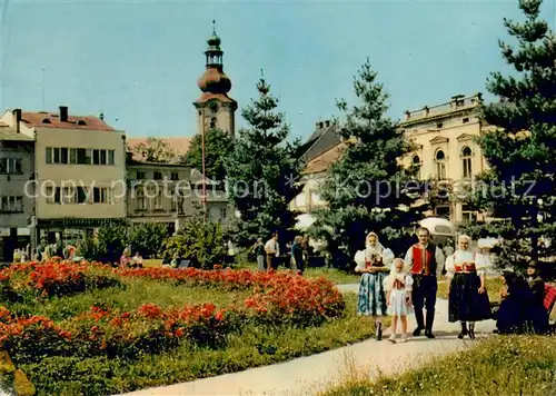 AK / Ansichtskarte Roznov_pod_Radhostem Mestolezici v udoli Roznovske nebo Dolni Becvy je kulturne historicky pozoruhdnym mistem vychodni Moravy Roznov_pod_radhostem