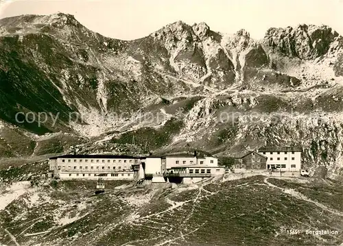 AK / Ansichtskarte Nebelhornbahn Bergstation Nebelhornbahn