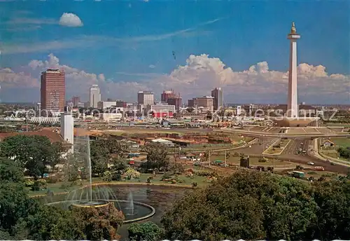 AK / Ansichtskarte Jakarta Aerial view of National Monument Jakarta