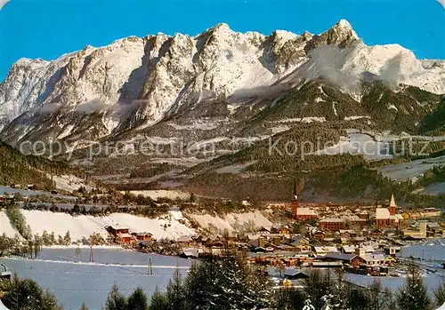 AK / Ansichtskarte Bischofshofen am Hochkoenig mit Tennengebirge Bischofshofen