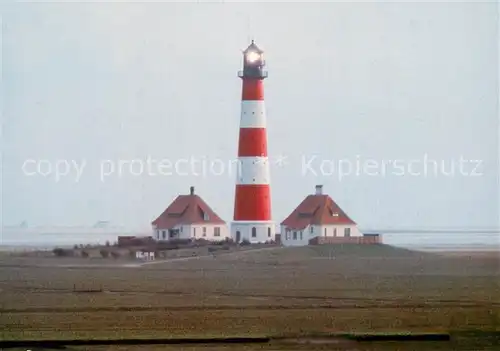 AK / Ansichtskarte Westerhever Leuchtturm Westerhever