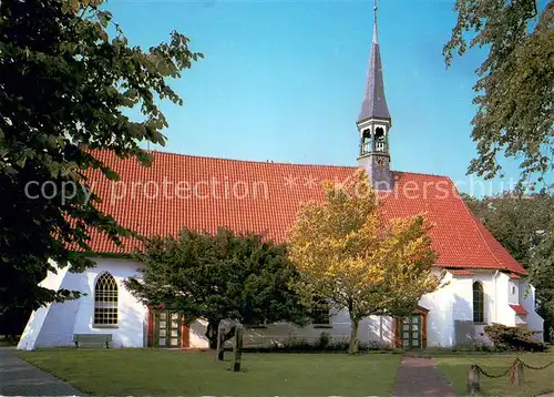 AK / Ansichtskarte Buesum_Nordseebad St Clemens Kirche Buesum_Nordseebad