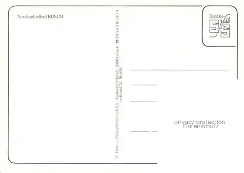 AK / Ansichtskarte Buesum_Nordseebad Park Fliegeraufnahme Leuchtturm Strand Hafen Ortspartie Buesum_Nordseebad