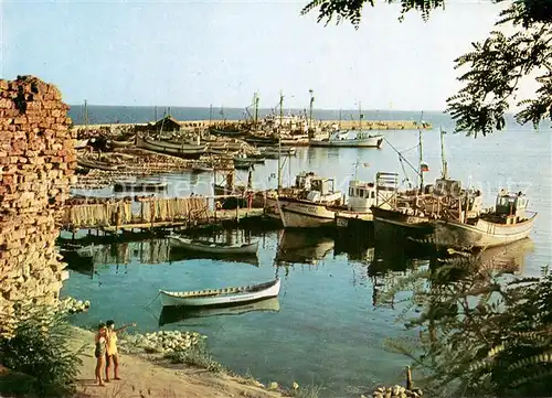 AK / Ansichtskarte Nessebre_Nessebar_Nessebyr Hafenpartie 