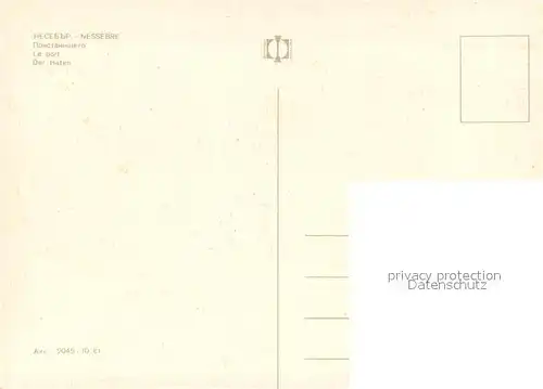 AK / Ansichtskarte Nessebre_Nessebar_Nessebyr Hafenpartie 