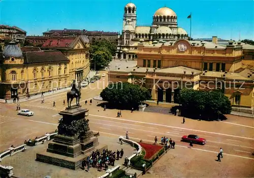 AK / Ansichtskarte Sofia_Sophia Sofia Platz Narodno Sobranie Sofia Sophia
