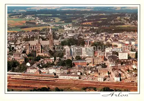 AK / Ansichtskarte Arlon_Wallonie Vue aerienne L Eglise Arlon Wallonie