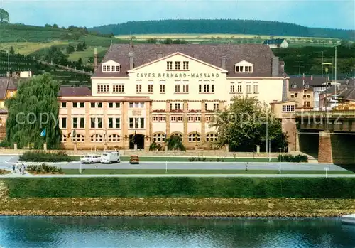 AK / Ansichtskarte Grevenmacher_Luxembourg Caves Bernard Massard Moselpartie Grevenmacher Luxembourg