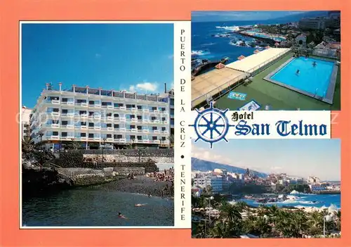 AK / Ansichtskarte Puerto de la Cruz Hotel San Telmo Pool Strandpartien 