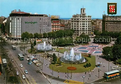 AK / Ansichtskarte Barcelona_Cataluna Placa de Catalunya Barcelona Cataluna