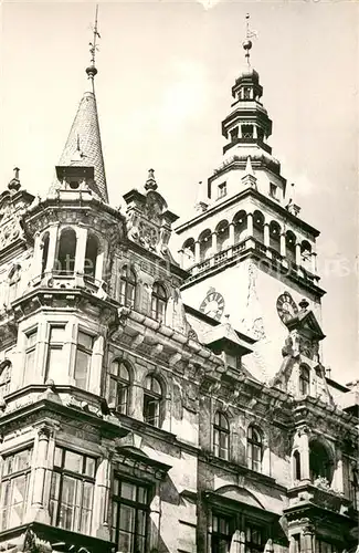 AK / Ansichtskarte Klodzko_Glatz_PL Fragment Ratusza 