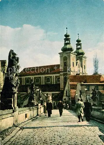 AK / Ansichtskarte Klodzko_Glatz_PL Zabytkowy most kamienny z okresu 