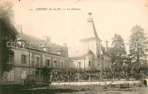 AK / Ansichtskarte Chessy_77_Seine et Marne Le Chateau 