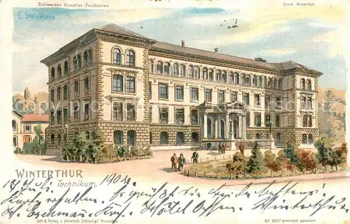 AK / Ansichtskarte Winterthur__ZH Technikum 