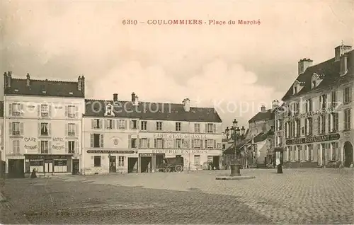 AK / Ansichtskarte Coulommiers_77 Marktplatz 