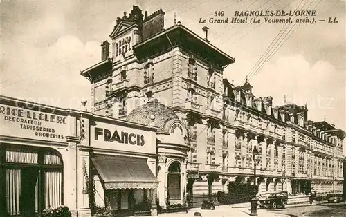 AK / Ansichtskarte Bagnoles de l_Orne La Grand Hotel Bagnoles de l_Orne
