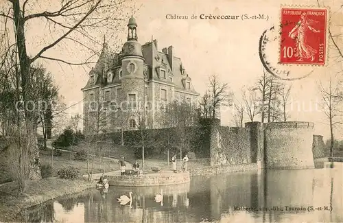 AK / Ansichtskarte Crevecoeur_77 en Brie Chateau 