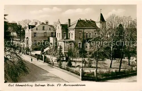 AK / Ansichtskarte Bad_Schmiedeberg Moorsanatorium Bad_Schmiedeberg