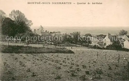 AK / Ansichtskarte Montge sous Dammartin_77 Quartier du fief Mallet 