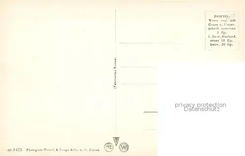 AK / Ansichtskarte Maennedorf_ZH Teilansicht m. Bergpanorama 