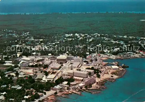 AK / Ansichtskarte George_Town_Cayman_Islands Fliegeraufnahme 
