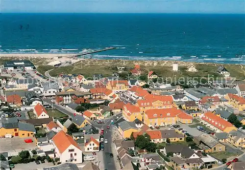 AK / Ansichtskarte Lokken Fliegeraufnahme Lokken