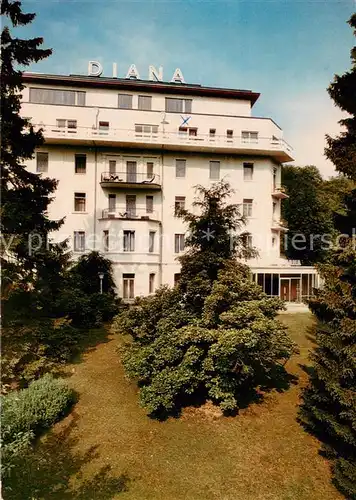 AK / Ansichtskarte Bad_Kissingen Hotel Diana und Sanatorium Dr Baunach Bad_Kissingen