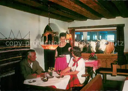 AK / Ansichtskarte Going_Wilden_Kaiser_Tirol Kuhstall Restaurant beim Stanglwirt Gaststube  Going_Wilden_Kaiser_Tirol