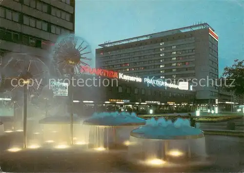 AK / Ansichtskarte Dresden Prager Strasse Hotel Dresden