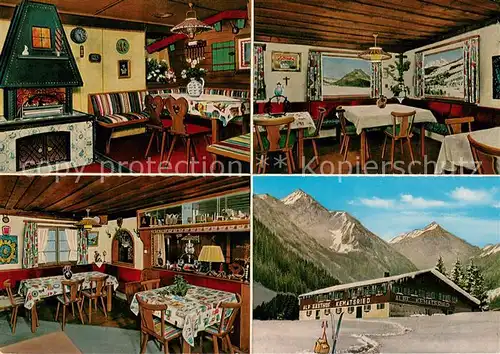 AK / Ansichtskarte Oberjoch Alpgasthof Kematsried Gastraeume Oberjoch