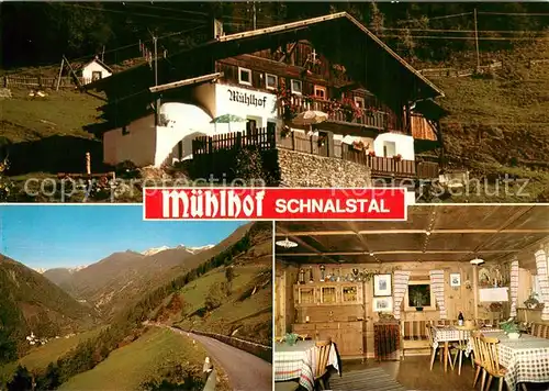 AK / Ansichtskarte Schnalstal_Trentino Muehlhof Bauernstube Panorama 
