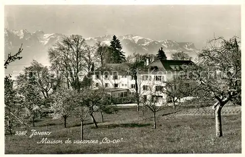 AK / Ansichtskarte Jongny sur Vevey_VD Maison de vacances CO OP 