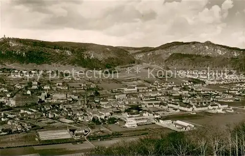 AK / Ansichtskarte Ebingen Gesamtansicht m. Schlossberg Ebingen