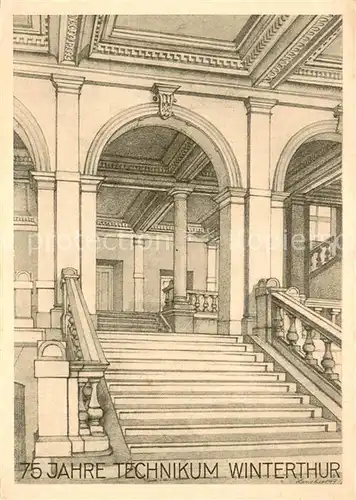 AK / Ansichtskarte Winterthur__ZH 75 Jahre Technikum Winterthur 