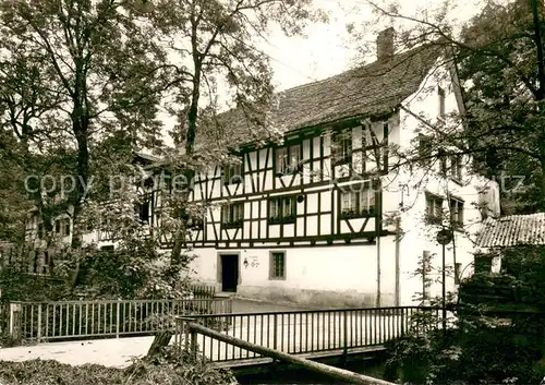 AK / Ansichtskarte Zuerich_ZH Trichtenhauser Muehle Fachwerkhaus Zuerich_ZH