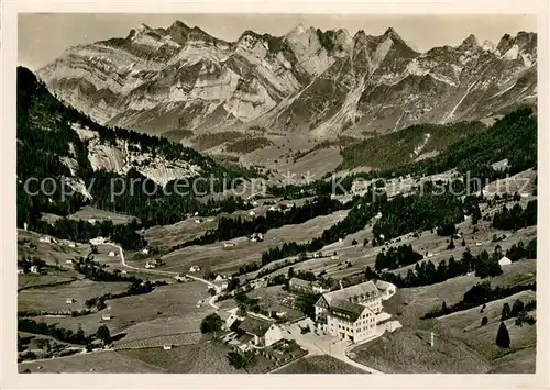 AK / Ansichtskarte Toggenburg_SG Hotel Kurhaus Rietbad m. Bergpanorama 