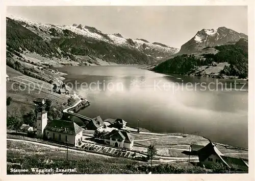 AK / Ansichtskarte Waeggital_Waegital Stausee Waeggital Innertal 