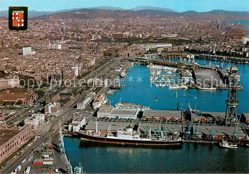 AK / Ansichtskarte Barcelona_Cataluna Hafen Barcelona Cataluna