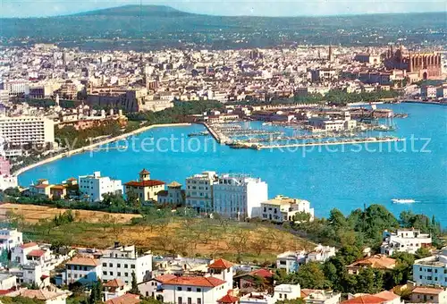 AK / Ansichtskarte Palma_de_Mallorca Vista parcial del puerto Palma_de_Mallorca