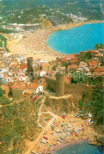 AK / Ansichtskarte Tossa_de_Mar Vista aerea Tossa_de_Mar