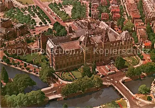 AK / Ansichtskarte Amsterdam__NL Rijksmuseum Historisches Gebaeude 19. Jhdt. Architekt Dr. Cuypers 