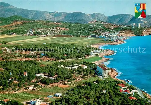 AK / Ansichtskarte Moraira_ES Panorama Kuestenort 