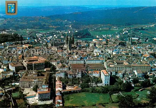 AK / Ansichtskarte Santiago_de_Compostela Vista aerea Santiago_de_Compostela