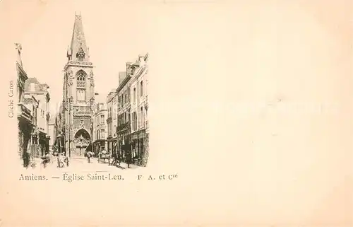 AK / Ansichtskarte Amiens_80 Eglise Saint Leu 